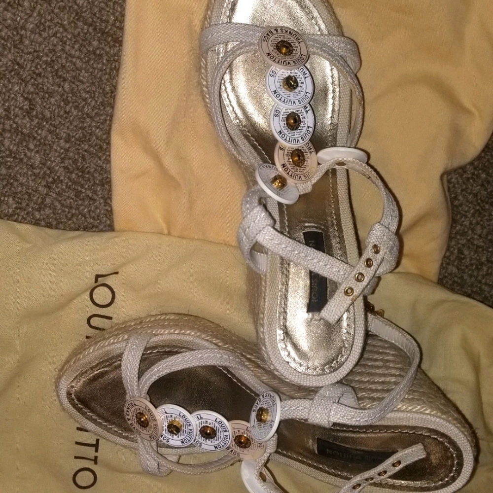 Classic Louis Vuitton Sandals